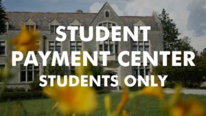 Image with text: "Student Payment Center - Students Only"